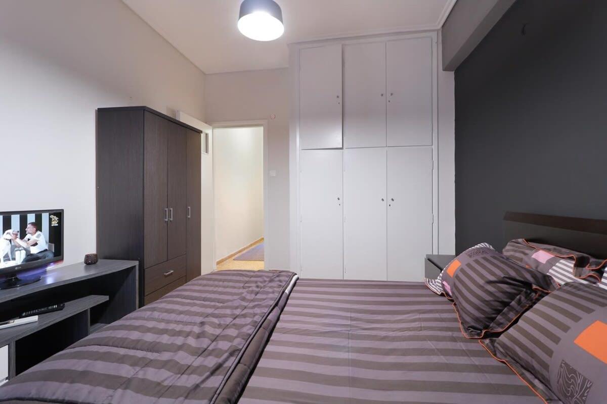 Topfloor Central Apt With Urban Views,3' To Metro Athene Buitenkant foto