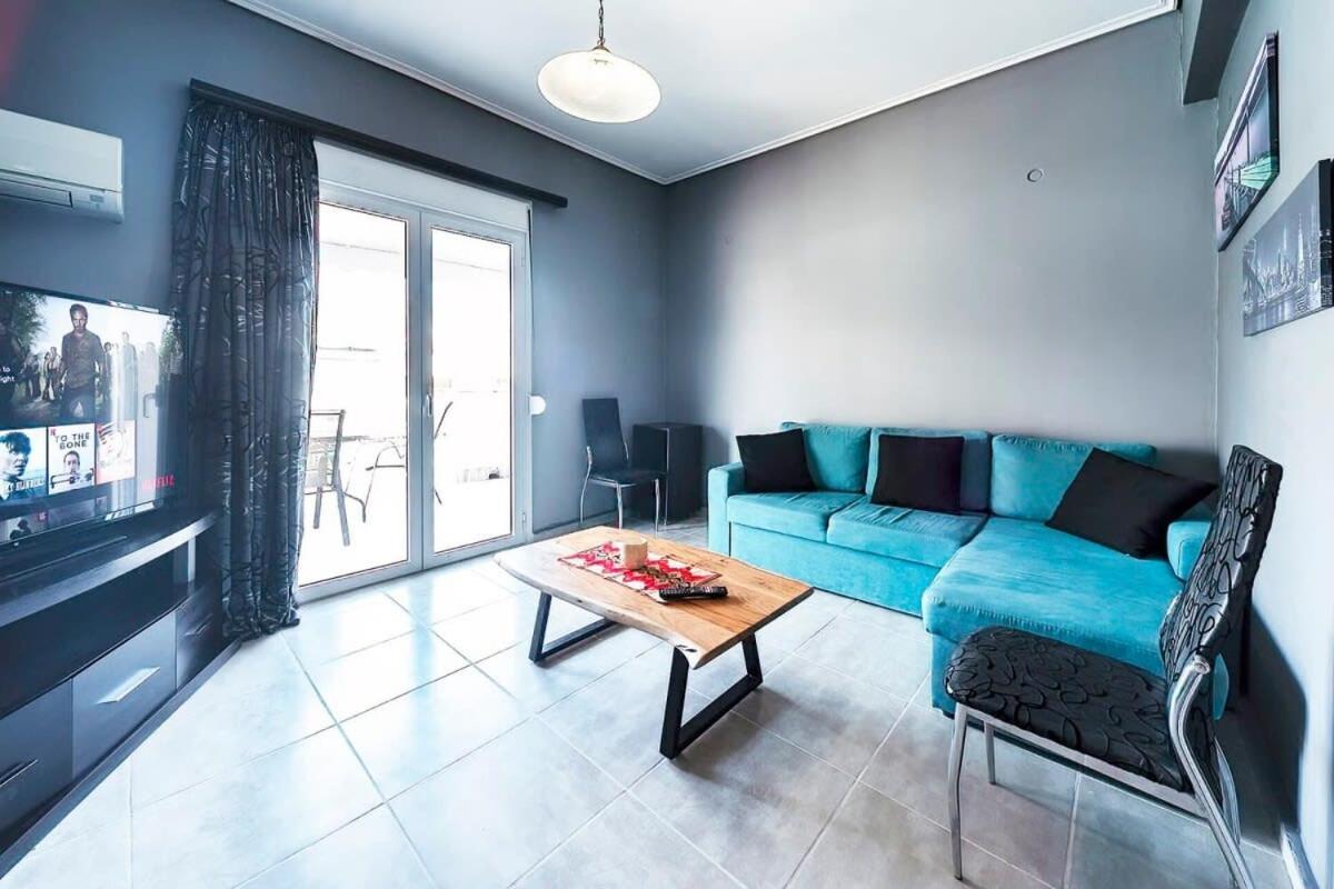 Topfloor Central Apt With Urban Views,3' To Metro Athene Buitenkant foto